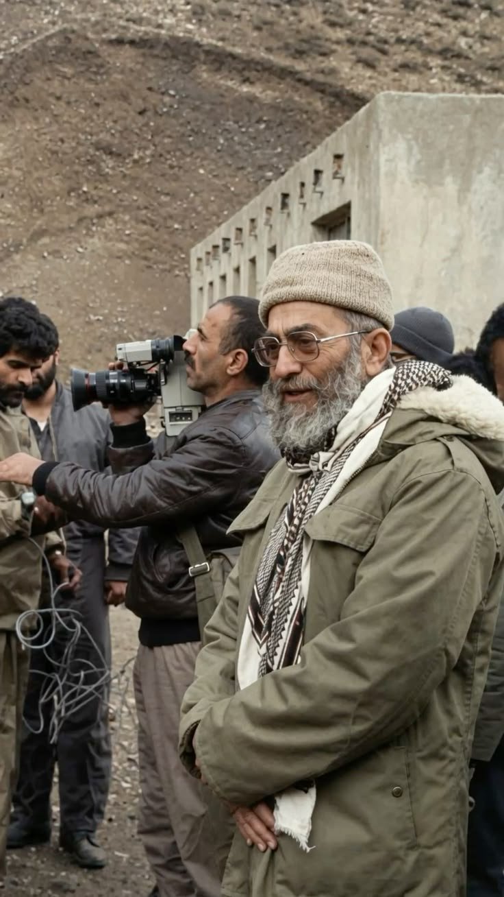 Sayyed Ali Khamenei at the Iran-Iraq war front