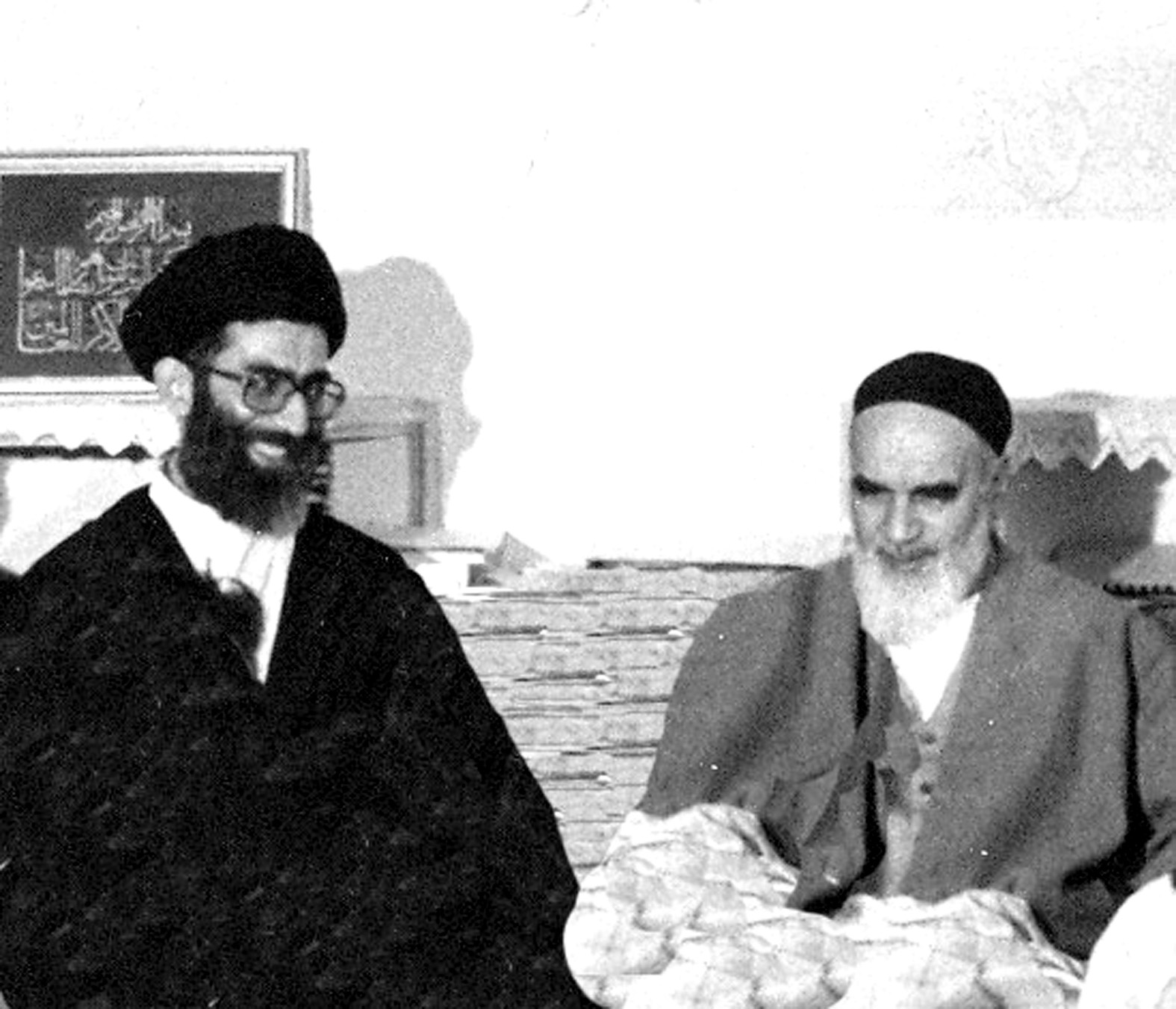Visiting Imam Khomeini