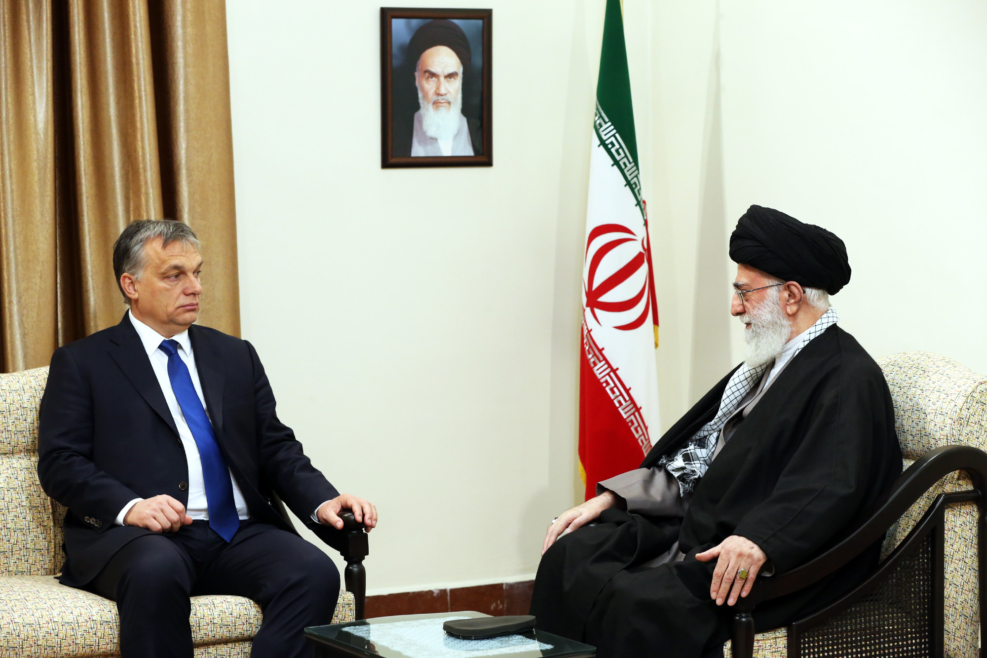 Receiving Hungarian Prime Minister Viktor Orban, 2015