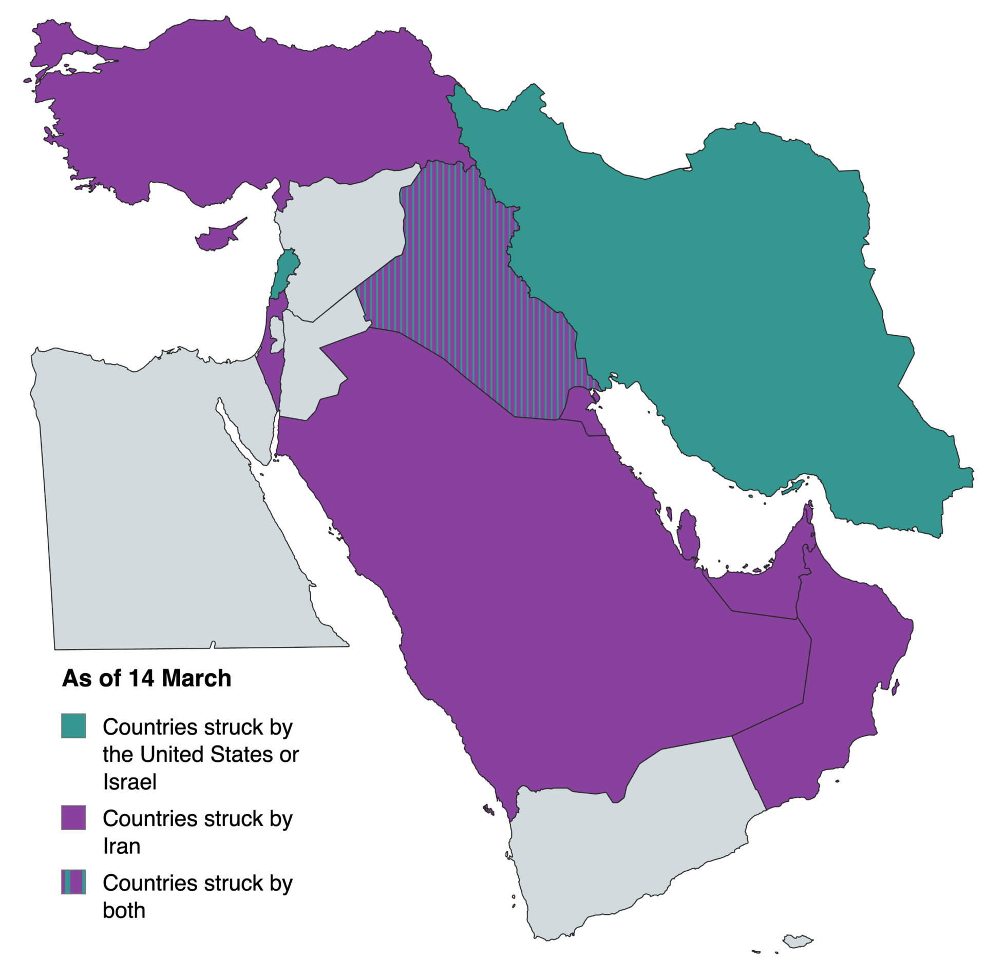 Map of the Ramadan War